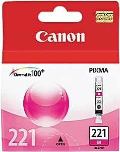 Canon CLI-221 Magenta Ink Cartridge Compatible Printers
