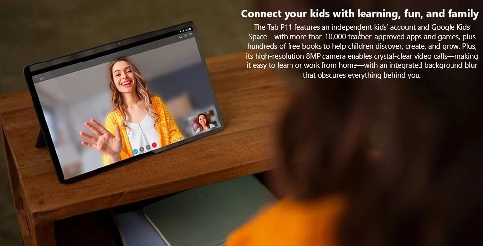 Lenovo TB-J606F Tab P11 64GB 2K Tablet Bundle