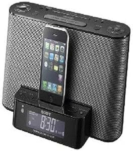 Sony ICFCS10iPBLK iPod iPhone Dual Alarm Clock Radio — main product image
