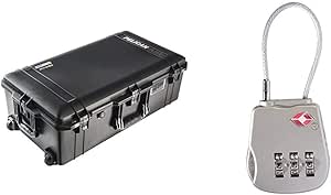 Pelican Air 1615 Black Case with TrekPak Dividers + TSA Lock