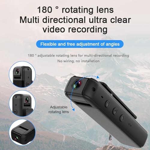 Qiilu Body Worn Camera with WiFi and Infrared Night Vision — main product image