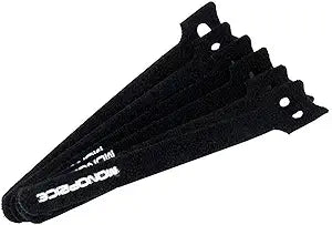 Monoprice 106476 Hook & Loop Cable Ties - 6 inch