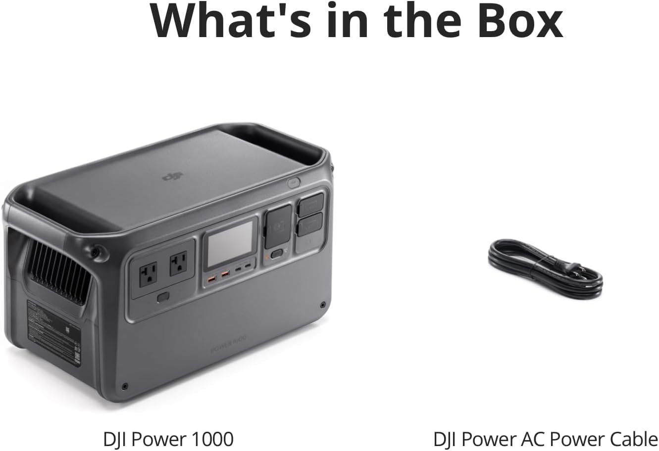 DJI DJI Power 1000 1024Wh Portable Power Station - 2200W Output
