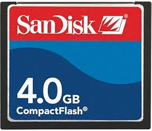 SanDisk SDCFB-4096-A10 - 4GB CompactFlash Card