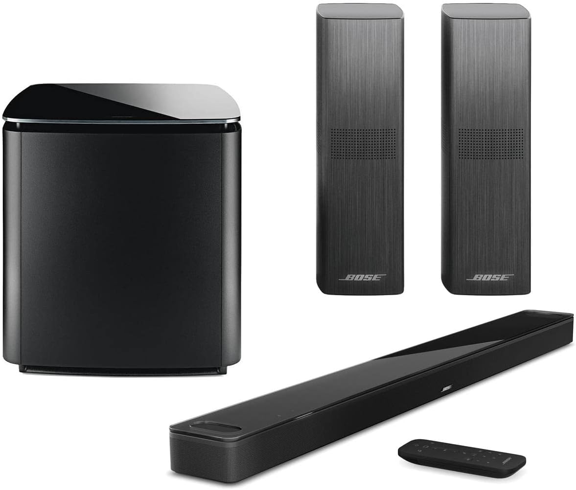 Bose 3.1 Home Theater System, Immersive Sound, Black