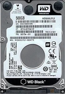 Western Digital WD5000LPLX 500GB WD Black HDD — main product image