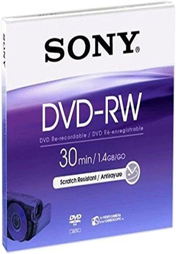 Sony DMW30B 8cm DVD-RW Single Disc — main product image
