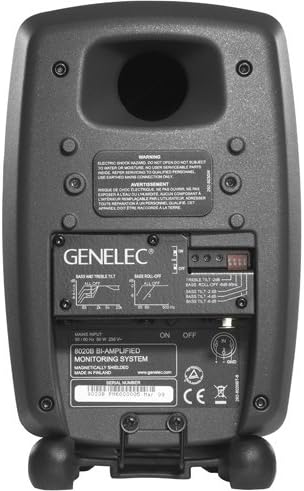 Genelec 8020BPM 8020B 4-Inch Bi-Amp Studio Monitor