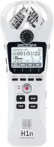 Zoom H1nW Handy Recorder White Edition Portable Audio