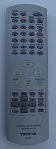 Toshiba SE-R0122 DVD VCR TV Remote