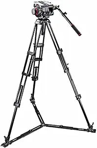 Manfrotto 509HD,545GBK Pro Ground-Twin Tripod Kit 100mm