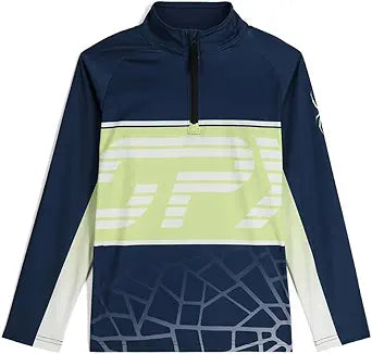Spyder 38C125306 Boys Web Half Zip T-Neck — main product image