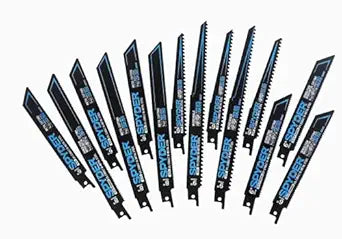 Spyder 200308 Black Series Bi-Metal Reciprocating Blade Set 14pc — main product image