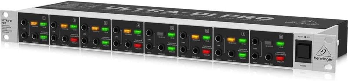 Behringer DI800 Ultra-DI Pro 8-Channel Active Direct Box