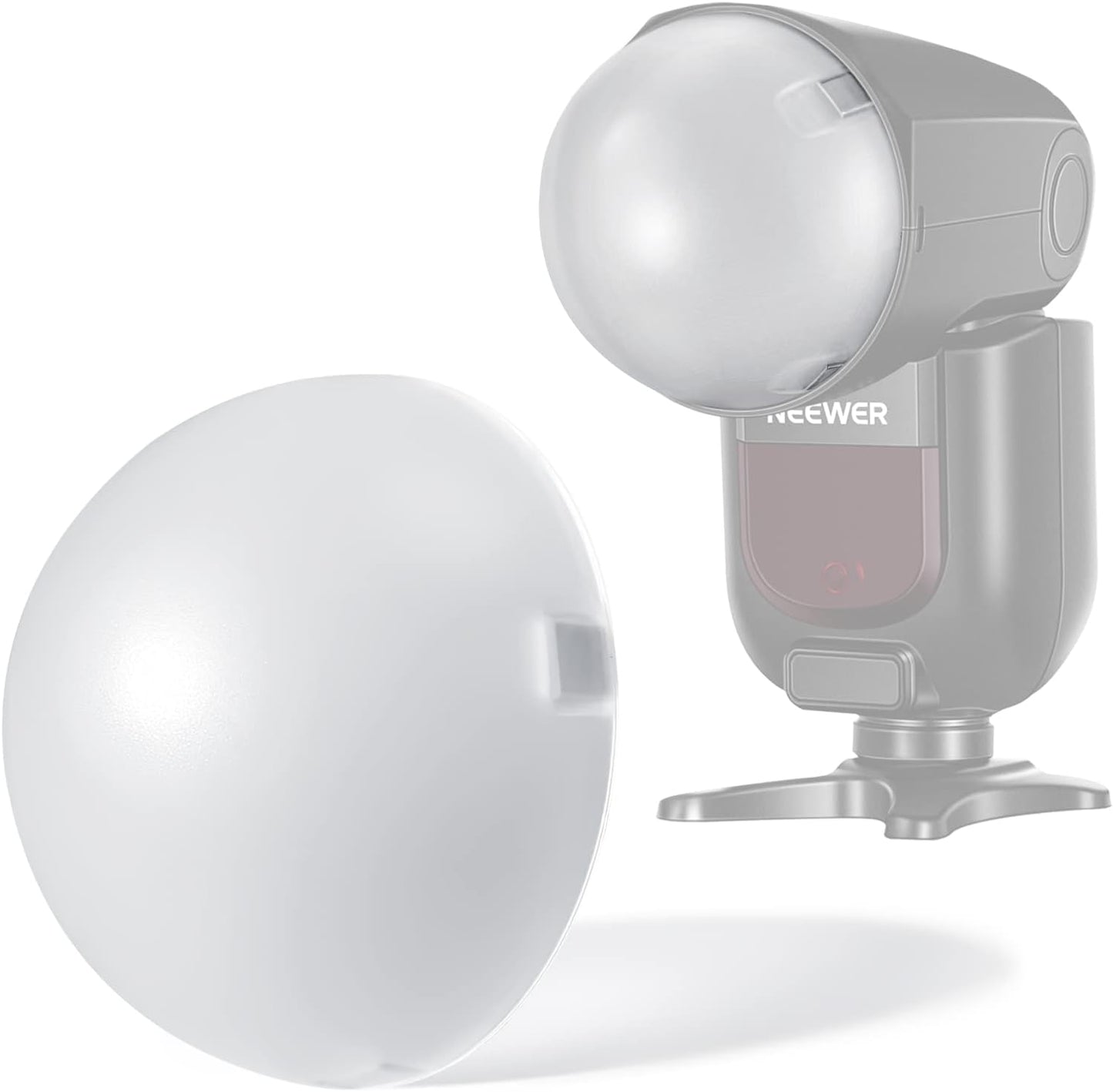 Neewer 10102685 Magnetic Dome Diffuser Round Flash