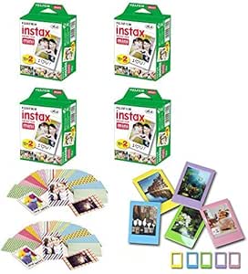 Fujifilm Instax Mini Film 80 Shots Frame Sticker Kit — main product image