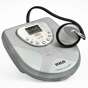 RCA OUTLET-RP2410 Portable CD Player MP3 Playback