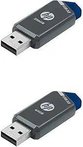 HP x900w 256GB 64GB USB 3.0 Flash Drive Bundle
