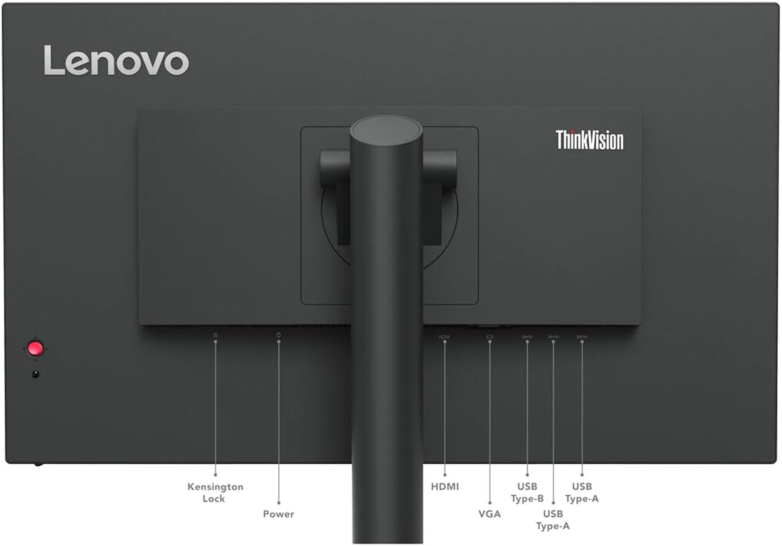 Lenovo 63CFMAR1US ThinkVision T24i-30 23.8" Monitor