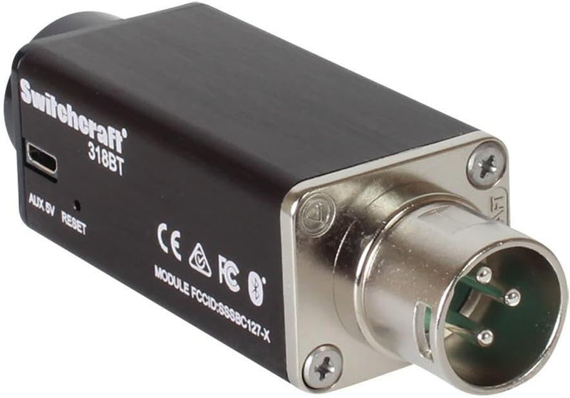Switchcraft 318BT Bluetooth AudioStix Phantom Powered Receiver — main product image