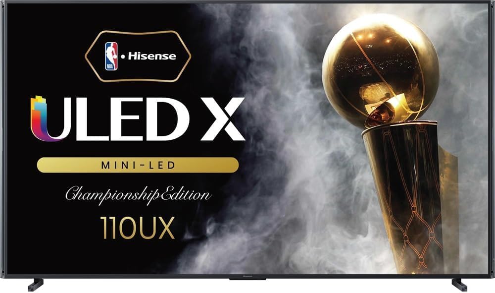 Hisense 110UX 110" Mini-LED ULED X 4K Google Smart TV