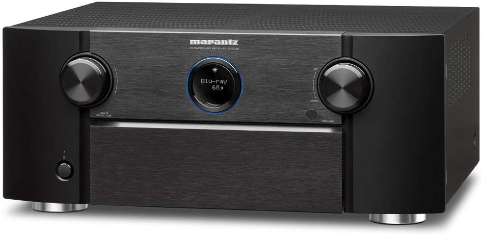 Marantz SR7015/U1B 9.2Ch 8K AV Receiver with HEOS
