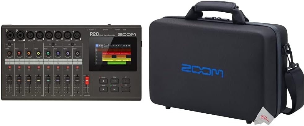 Zoom R20 Digital Multitrack Recorder with CBR-16 Case