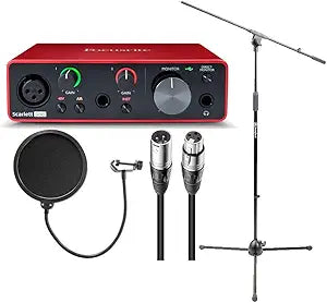 Focusrite Scarlett Solo 3rd Gen Recording Bundle