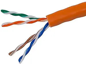 Monoprice 112769 Cat5e Ethernet Cable 24AWG 1000ft Orange — main product image