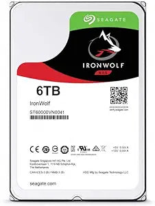 Seagate ST6000VN0041 6TB IronWolf NAS Hard Drive — main product image