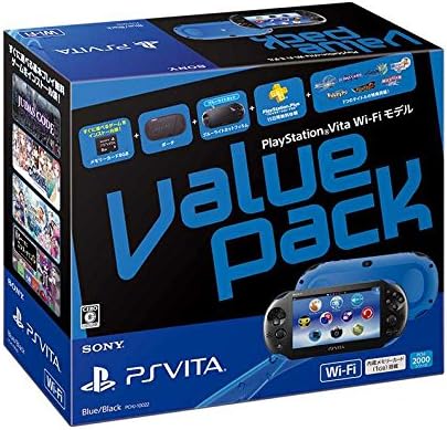 Sony PlayStation Vita Value Pack Blue/Black WiFi — main product image