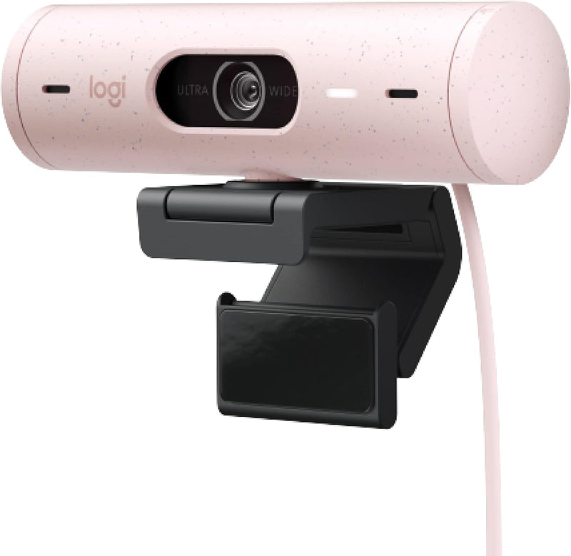 Logitech Brio 500 Full HD Webcam - Rose — main product image