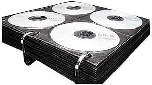 Vaultz VZ01415 CD Binder Inserts 50 Pack