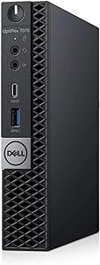 Dell OptiPlex 7070 Micro i7 9th Gen Desktop (Renewed)