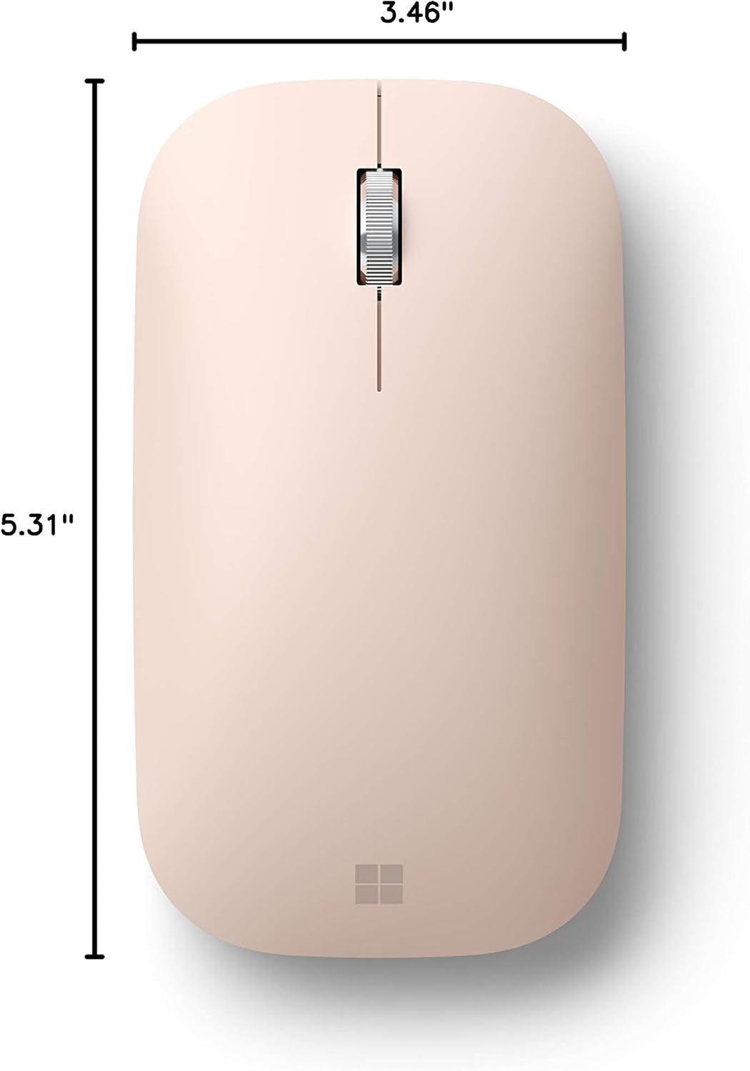 Microsoft KGY-00064 Surface Mobile Mouse - Sandstone Bluetooth