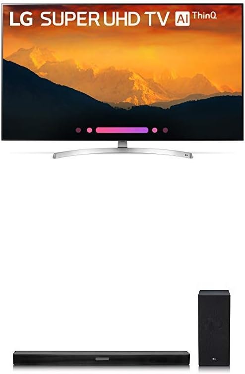 LG 55SK9000PUA 55" 4K UHD Smart TV Soundbar Bundle