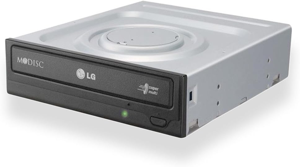LG GH24NSB0 24x SATA Internal DVD RW Writer Black