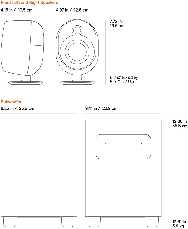 SteelSeries 61541 Arena 7 RGB Gaming Speakers