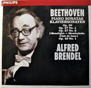 Philips Beethoven Piano Sonatas Brendel Op. 26, 27, 49 — main product image