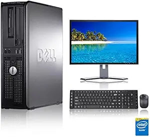 Dell OptiPlex: 4GB DDR2, 80GB HDD, 17" LCD, Refurbished Desktop