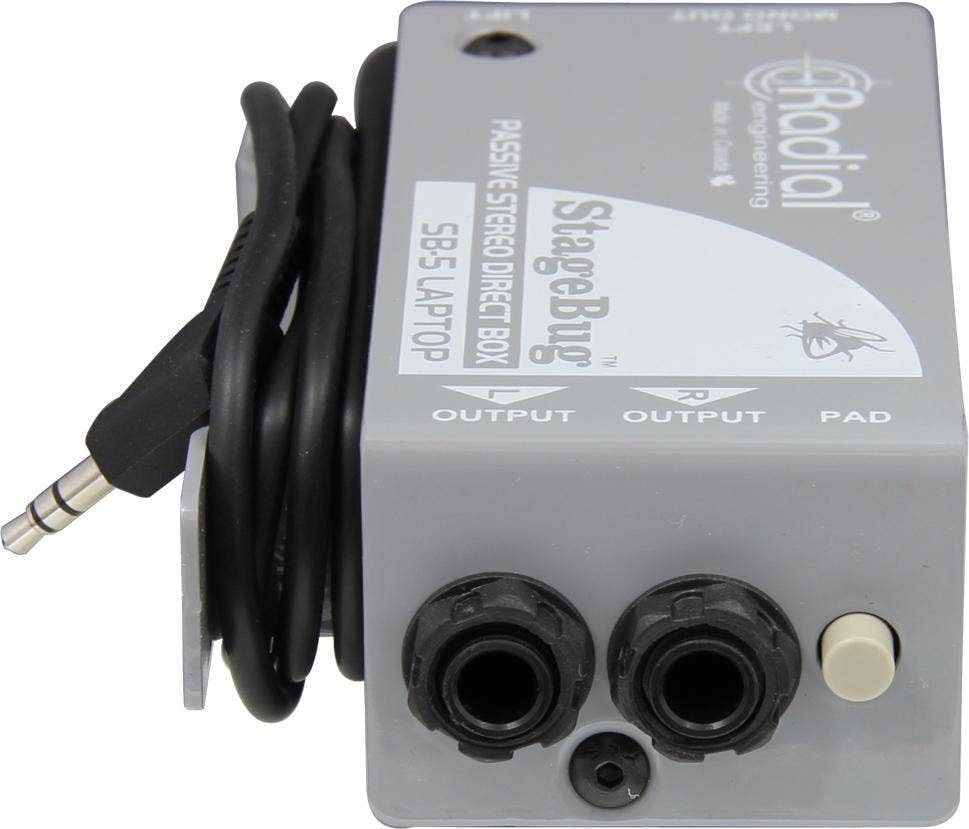 Radial Engineering SB-5 Laptop DI Stereo Direct Box