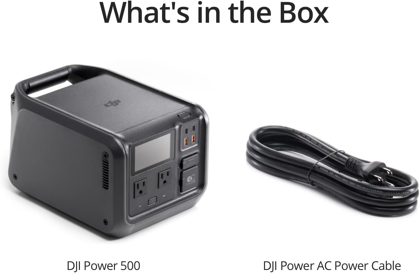 DJI DYM500L Power 500: Portable Power Station Generator
