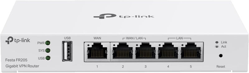 TP-Link Festa FR205 Multi-WAN Gigabit VPN Router — main product image