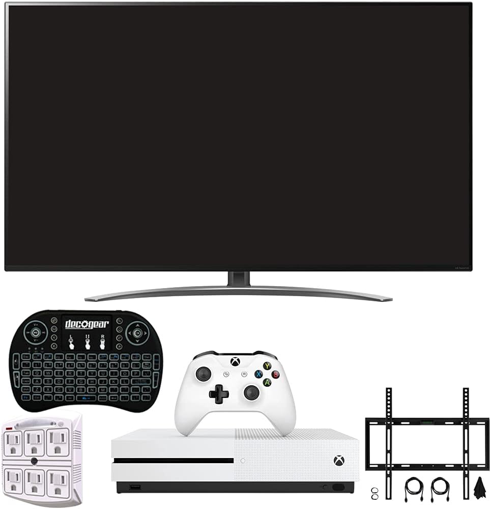 LG 65SM8600PUA 65" 4K NanoCell Smart TV Bundle