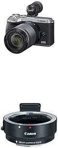 Canon EOS M6 Mark II 18-150mm Kit + Adapter