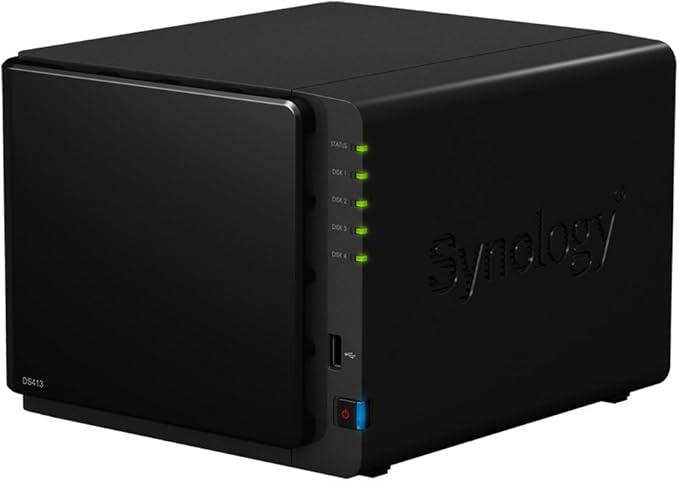 Synology DS413 DiskStation 4-Bay NAS (Diskless) — main product image
