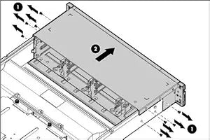 HP 602510-001 LFF 6-Bay Hard Drive Backplane Board