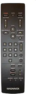 Magnavox CCT VCR Remote Control OEM Replacement