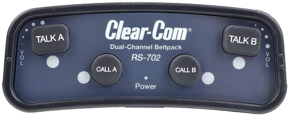 Clear-Com RS-702 Encore Dual Listen Beltpack