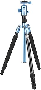 Sirui T-004X blue Traveler Light Aluminum Tripod — main product image